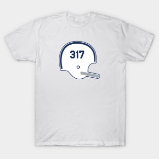 Indianapolis Colts 317 Helmet T-Shirt